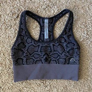 NEW Anthropologie Varley Perkins Sports Bra Black